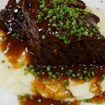 Braised Short Ribs with Thyme Port Gravy