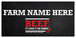 Beef Month Billboard Option: Farm Name